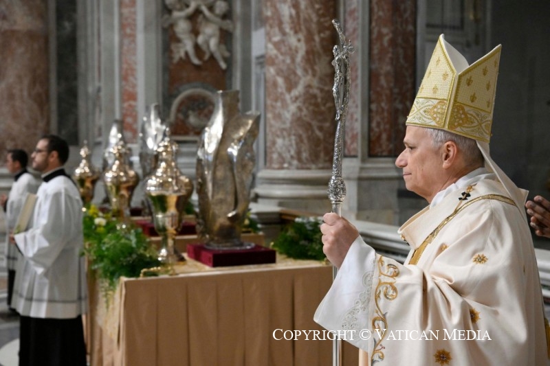 La croix fait partie de la mission