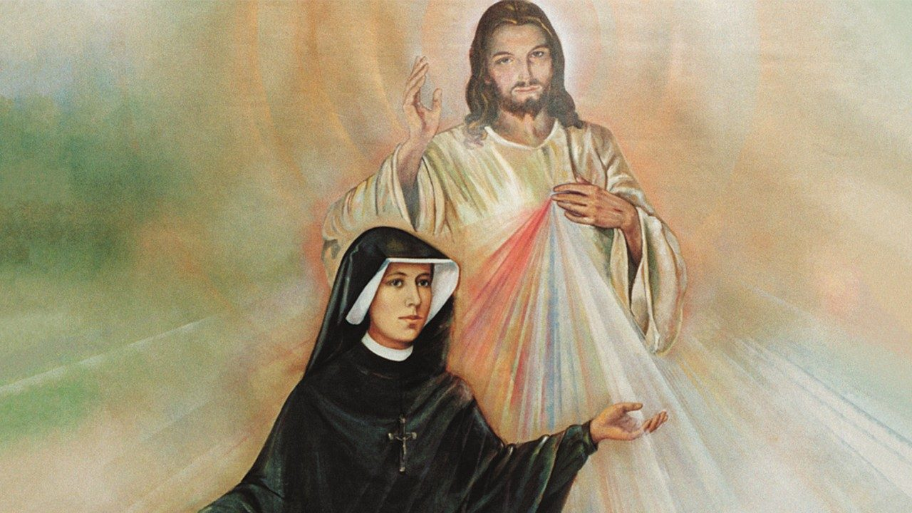 30 avril 2000 : Jean Paul II canonise Soeur Faustine